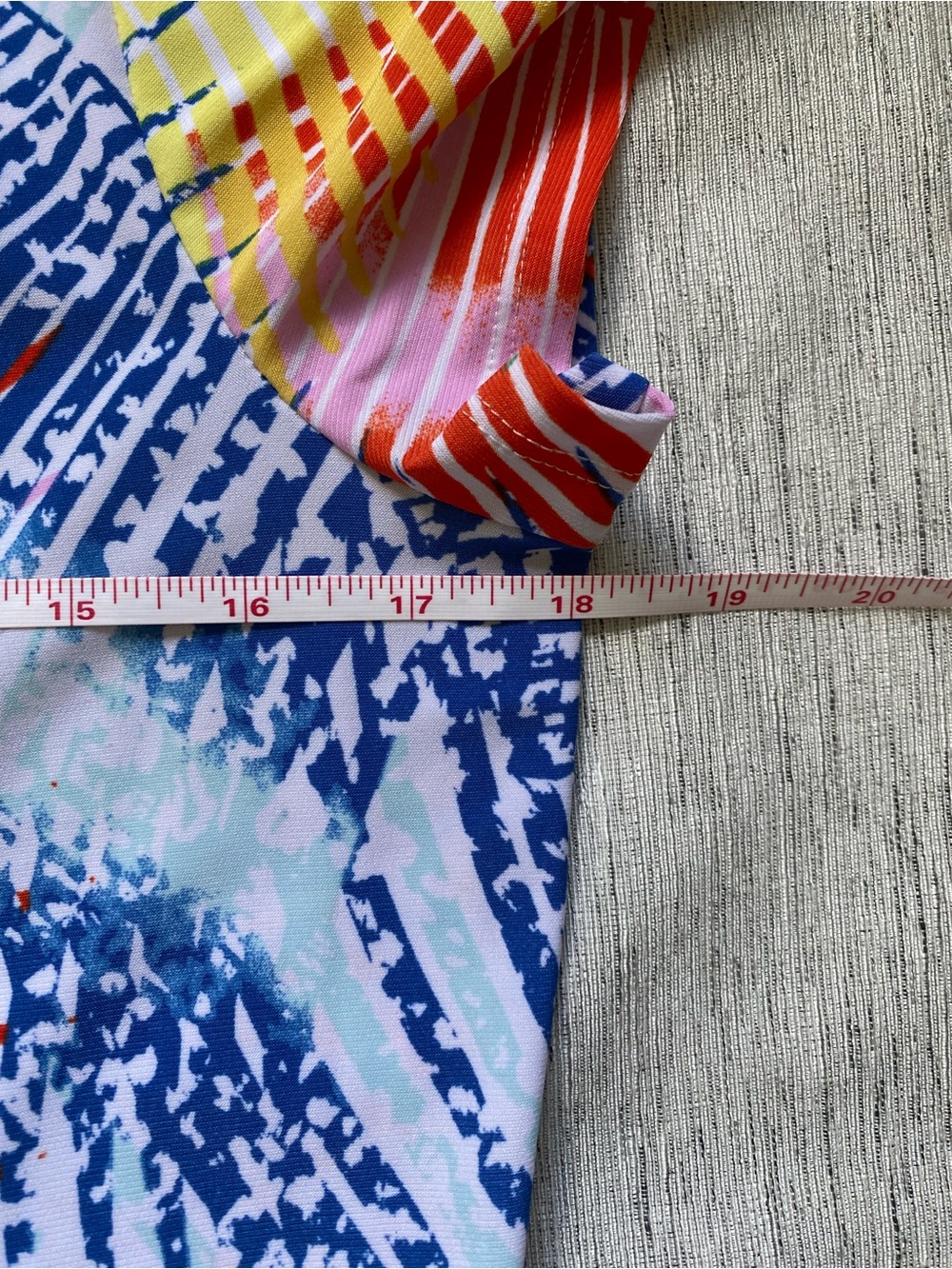 Cappagallo Colorful Tropical Print Short Sleeve Dress - Picture 9 of 9
